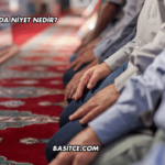 Namazda Niyet Nedir?