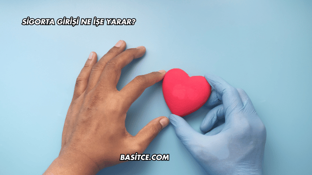 Sigorta Girişi Ne İşe Yarar?