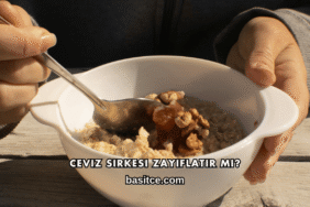 Ceviz Sirkesi Zayıflatır mı?