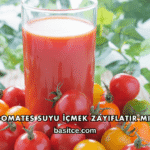 Domates Suyu İçmek Zayıflatır mı?