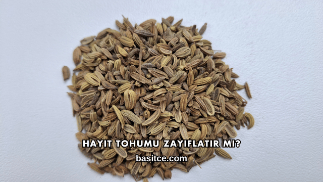Hayıt Tohumu Zayıflatır mı