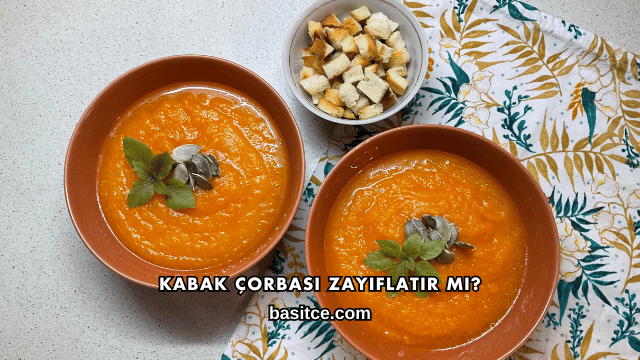 Kabak Çorbası Zayıflatır mı?