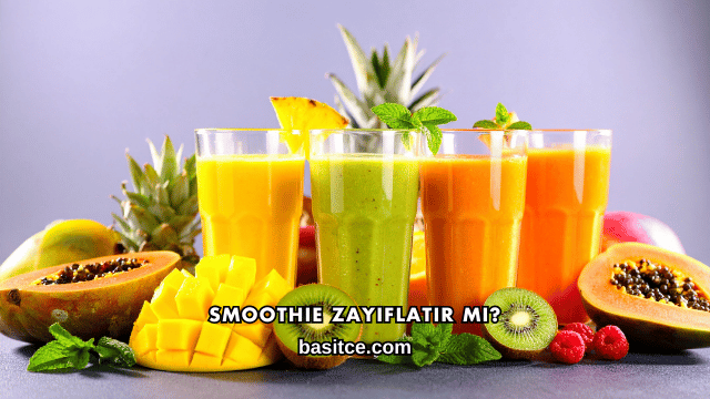 Smoothie Zayıflatır mı?