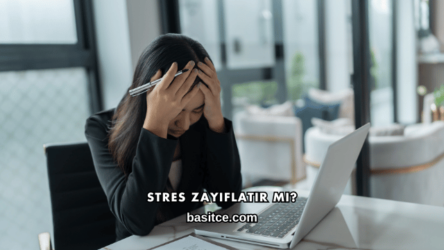 Stres Zayıflatır mı?